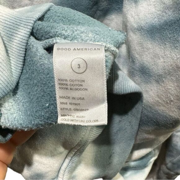 Good American Boyfriend Hoodie Tie Dye Size Large - Picture 7 of 7